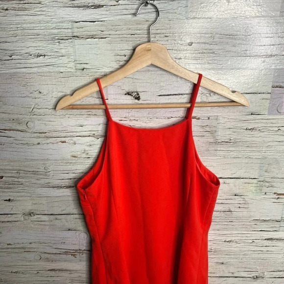Banana republic dress size 4 orange  red - Picture 9 of 9